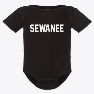 Sewanee Tennessee Classic Block Baby Onesie