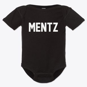 Mentz New York Classic Block Baby Onesie