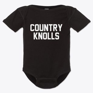 Country Knolls New York Classic Block Baby Onesie