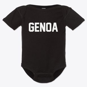 Genoa New York Classic Block Baby Onesie