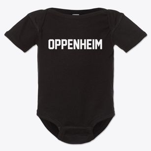 Oppenheim New York Classic Block Baby Onesie