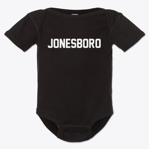 Jonesboro Illinois Classic Block Baby Onesie