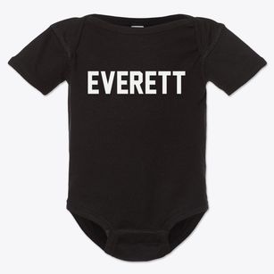 Everett Pennsylvania Classic Block Baby Onesie