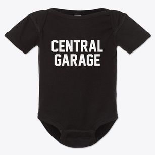 Central Garage Virginia Classic Block Baby Onesie