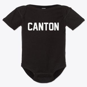 Canton Georgia Classic Block Baby Onesie