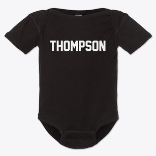 Thompson North Dakota Classic Block Baby Onesie