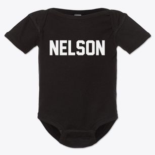 Nelson New Hampshire Classic Block Baby Onesie