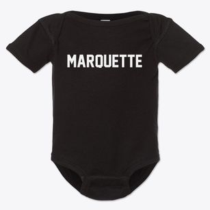 Marquette Michigan Classic Block Baby Onesie