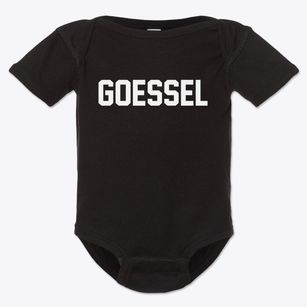 Goessel Kansas Classic Block Baby Onesie