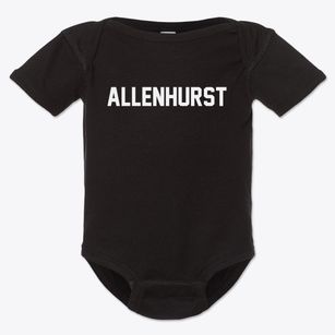 Allenhurst New Jersey Classic Block Baby Onesie
