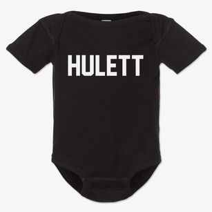 Hulett Wyoming Classic Block Baby Onesie