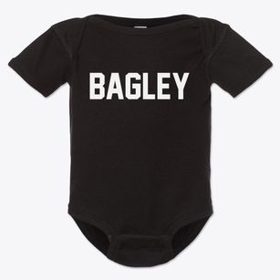 Bagley Wisconsin Classic Block Baby Onesie