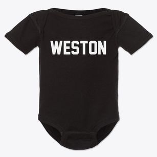 Weston Texas Classic Block Baby Onesie