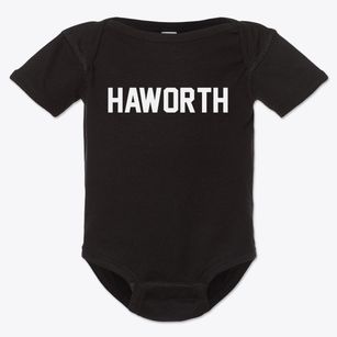 Haworth Oklahoma Classic Block Baby Onesie