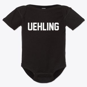 Uehling Nebraska Classic Block Baby Onesie