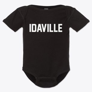 Idaville Pennsylvania Classic Block Baby Onesie