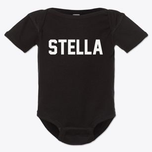 Stella Nebraska Classic Block Baby Onesie