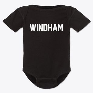 Windham New Hampshire Classic Block Baby Onesie