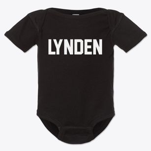 Lynden Washington Classic Block Baby Onesie