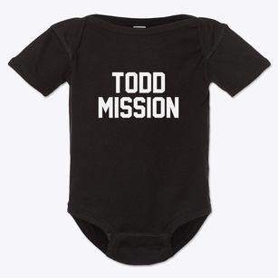 Todd Mission Texas Classic Block Baby Onesie