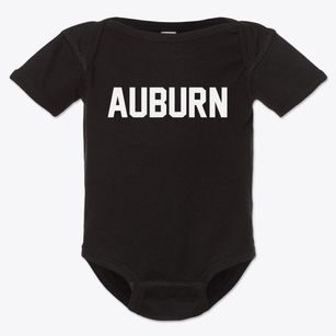 Auburn West Virginia Classic Block Baby Onesie