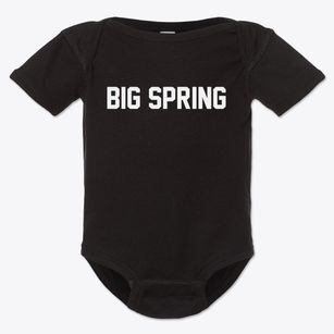 Big Spring Missouri Classic Block Baby Onesie