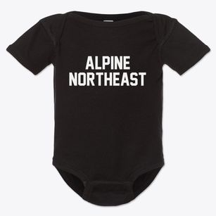 Alpine Northeast Wyoming Classic Block Baby Onesie