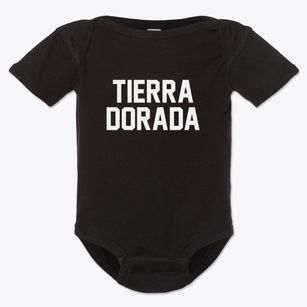 Tierra Dorada Texas Classic Block Baby Onesie