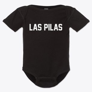 Las Pilas Texas Classic Block Baby Onesie