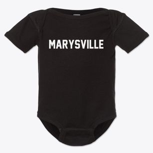 Marysville California Classic Block Baby Onesie