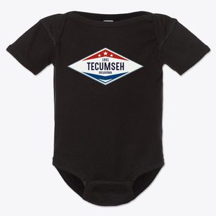 Tecumseh Oklahoma Diamond Star Baby Onesie