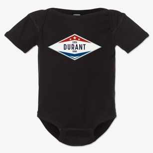 Durant Iowa Diamond Star Baby Onesie
