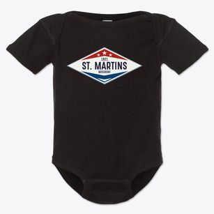 St. Martins Missouri Diamond Star Baby Onesie