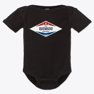Quemado New Mexico Diamond Star Baby Onesie