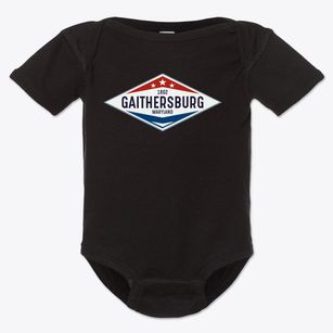 Gaithersburg Maryland Diamond Star Baby Onesie
