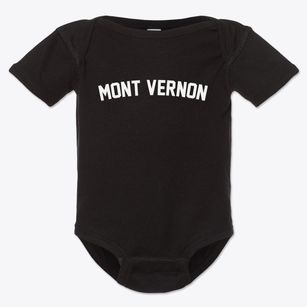 Mont Vernon New Hampshire Classic Curve Baby Onesie