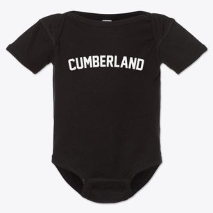 Cumberland Wisconsin Classic Curve Baby Onesie