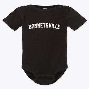 Bonnetsville North Carolina Classic Curve Baby Onesie
