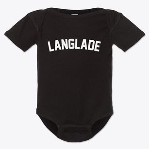 Langlade Wisconsin Classic Curve Baby Onesie