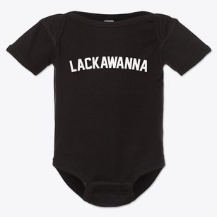 Lackawanna New York Classic Curve Baby Onesie