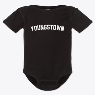 Youngstown Pennsylvania Classic Curve Baby Onesie
