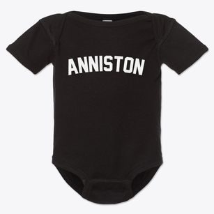 Anniston Missouri Classic Curve Baby Onesie