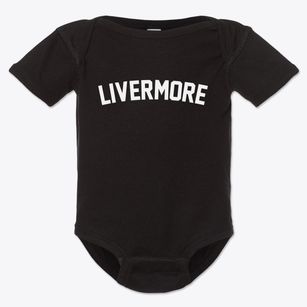 Livermore California Classic Curve Baby Onesie