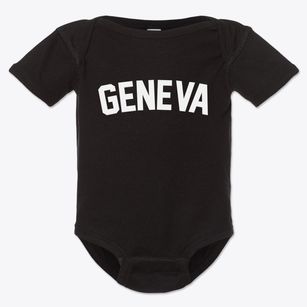 Geneva Pennsylvania Classic Curve Baby Onesie