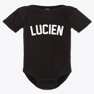 Lucien Oklahoma Classic Curve Baby Onesie