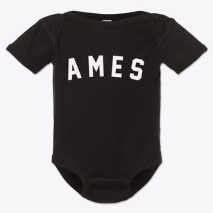 Ames Nebraska Classic Curve Baby Onesie