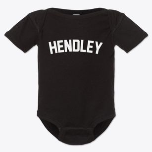 Hendley Nebraska Classic Curve Baby Onesie