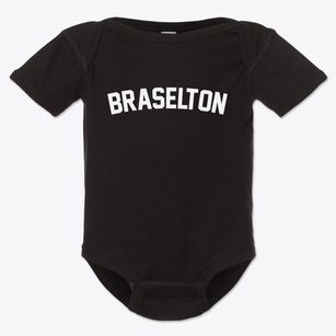 Braselton Georgia Classic Curve Baby Onesie
