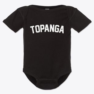 Topanga California Classic Curve Baby Onesie
