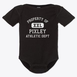 Pixley California Athletic Dept Baby Onesie